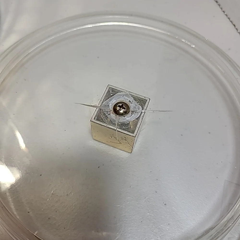 VTG Ice Bucket Georges Briard Gold Diamond Pattern